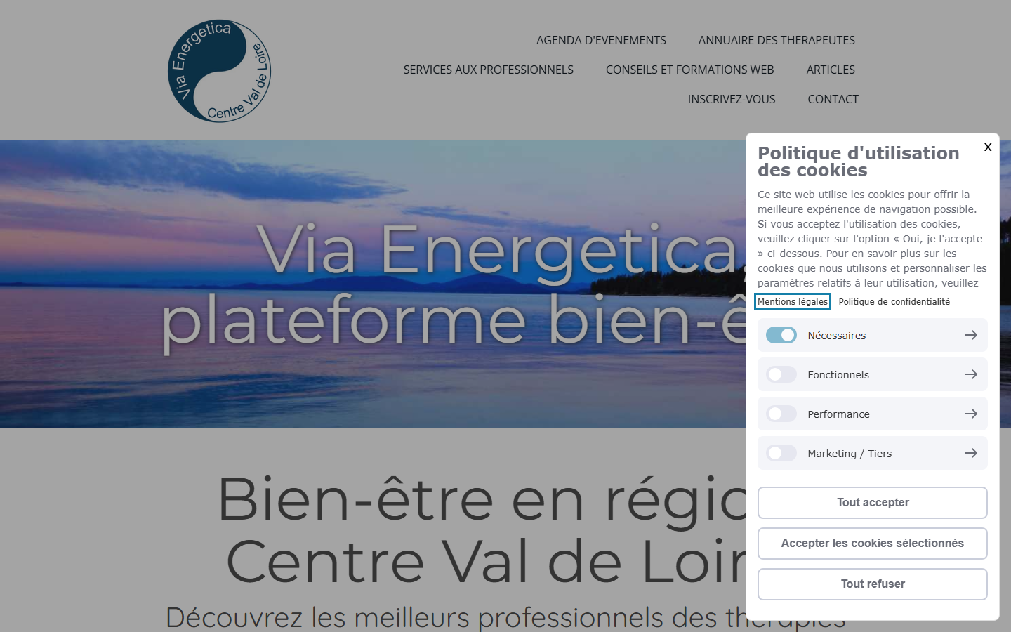 Aperçu du site de Rosana Marcis Conseil en Communication