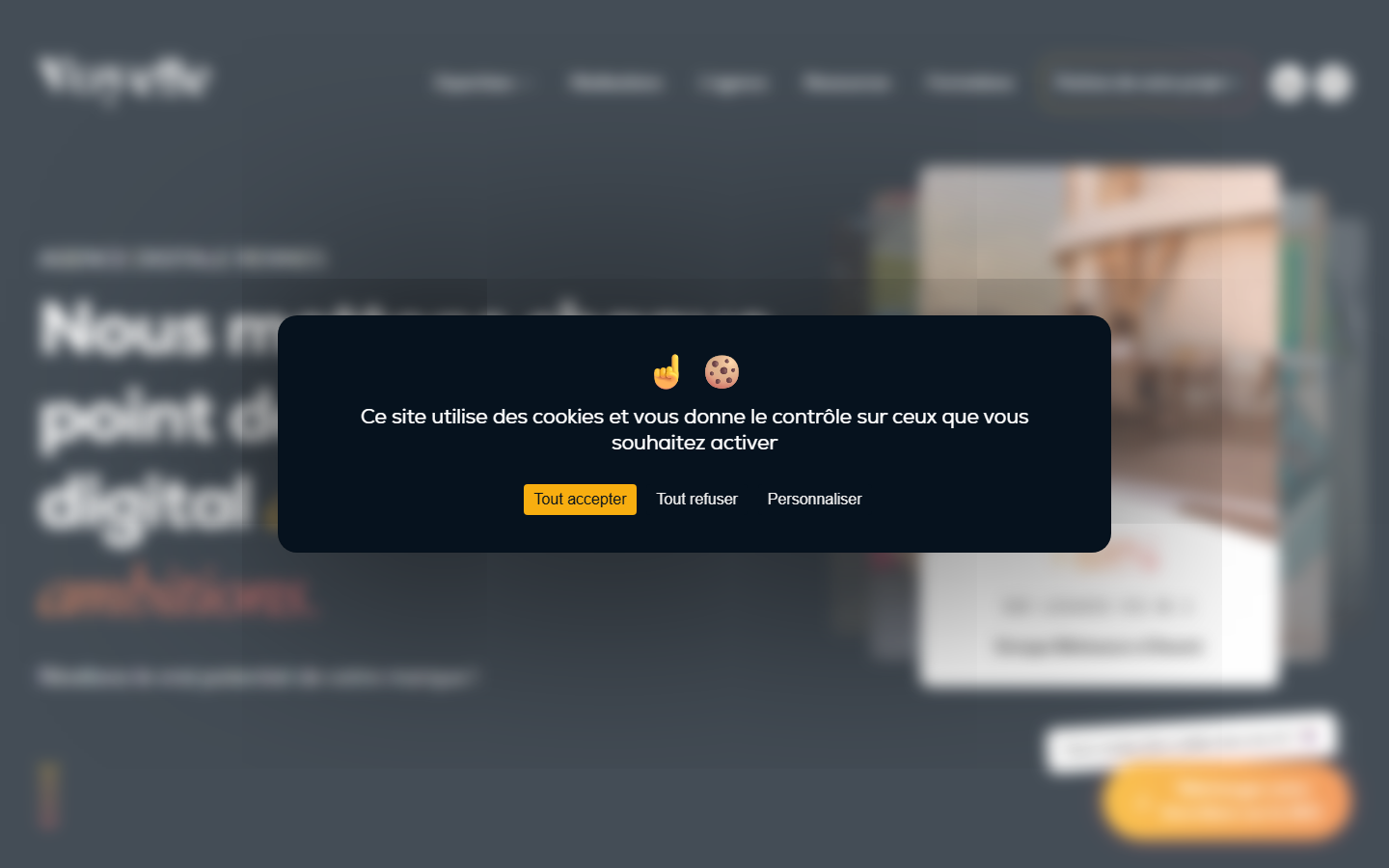 Aperçu du site de Voyelle