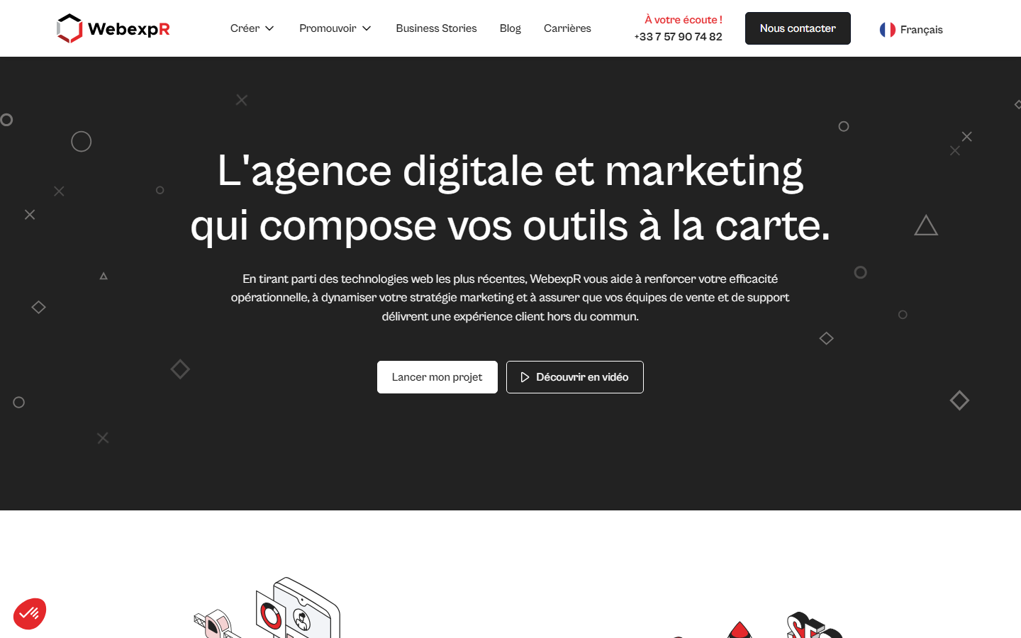 Aperçu du site de WebexpR - Agence Digitale & Marketing