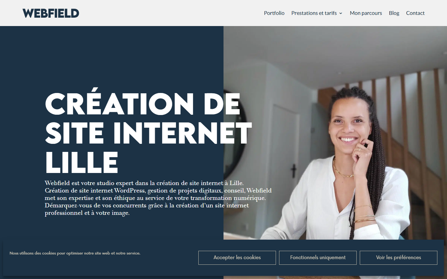 Aperçu du site de Elodie Letombe