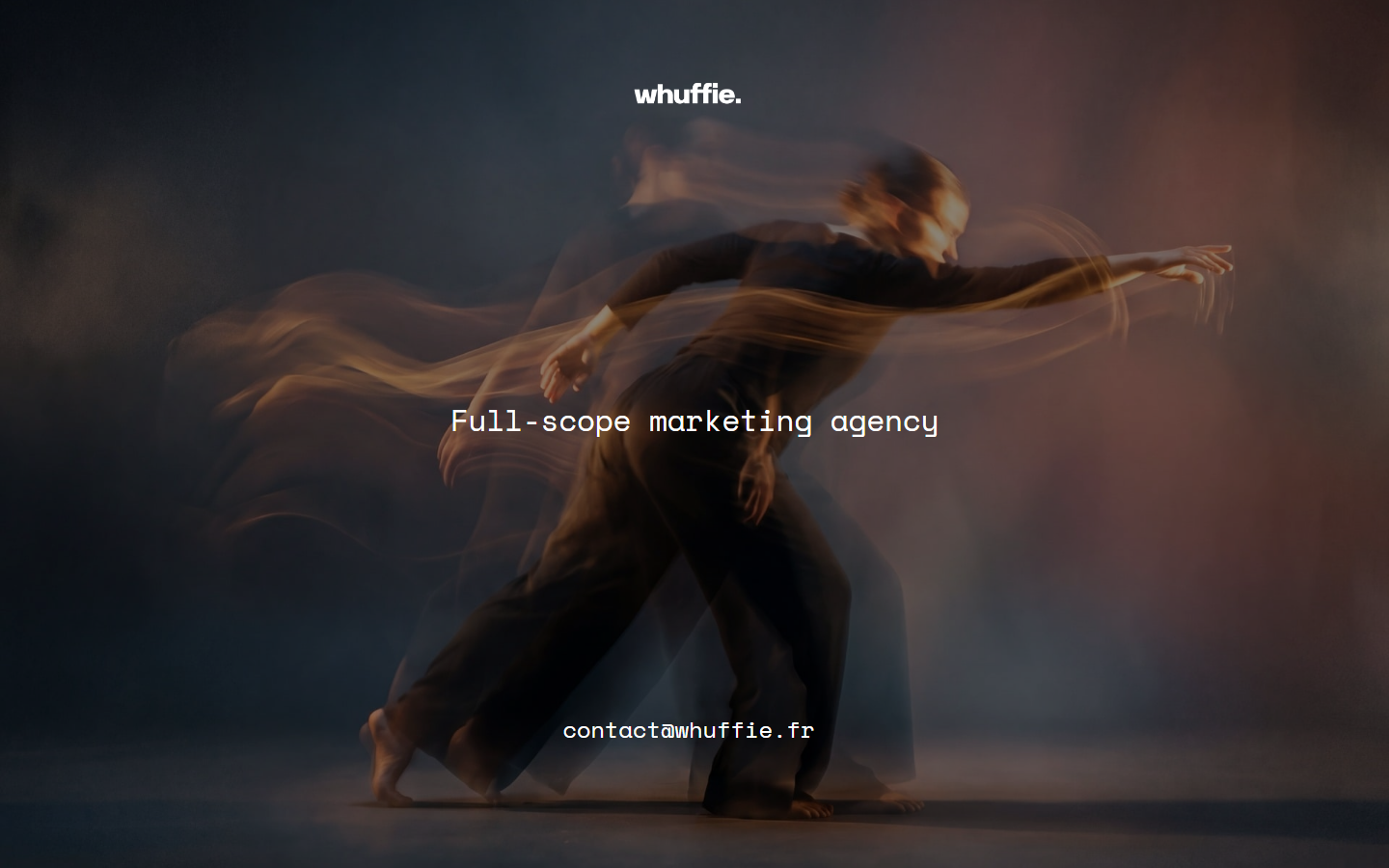 Aperçu du site de WHUFFIE