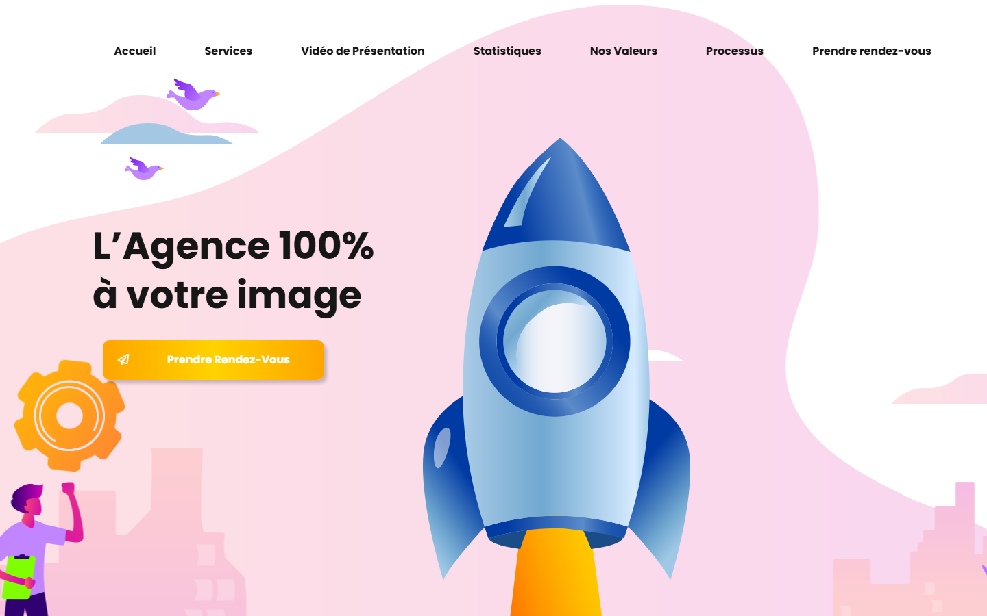 Aperçu du site de WOOSBY